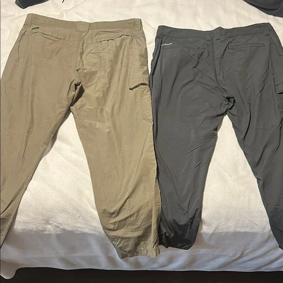 Columbia Gray and Tan Lightweight Pants with Omni Shade - Picture 4 of 4
